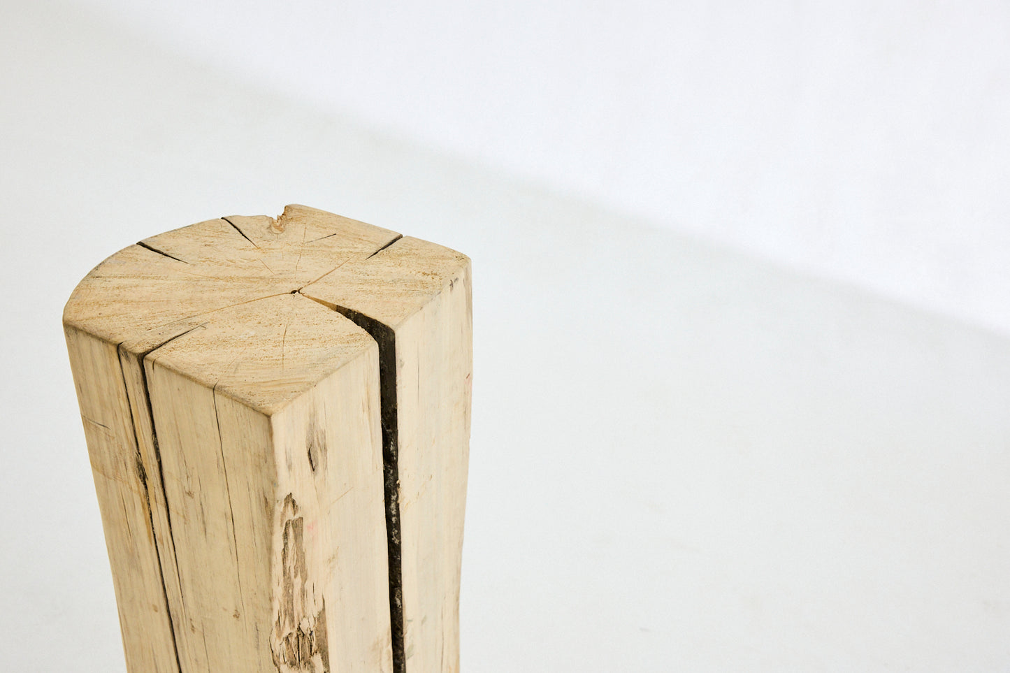The Tall Wood Side Table