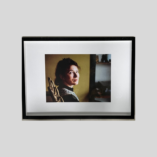 Medium colour print of iconic classic British woman in home setting