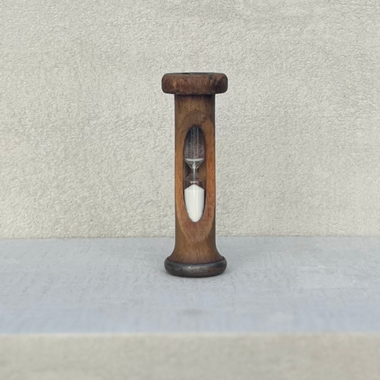vintage wood egg timer kitchen
