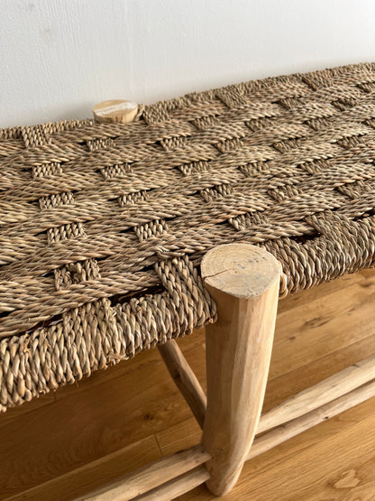 The Raffia Bench